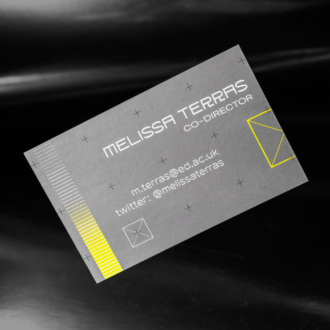 Creative Informatics Businesscards (Peak15 / Sigrid Schmeisser)